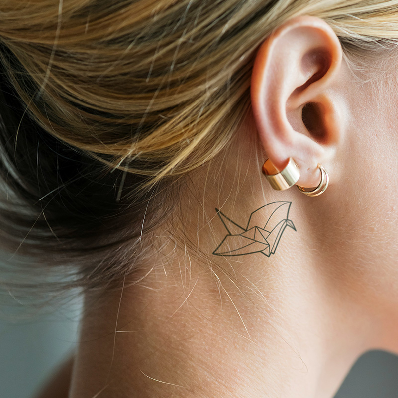 Fine line tattoo style