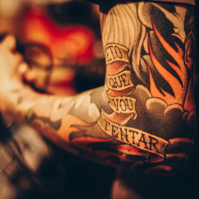 Traditional tattoo style